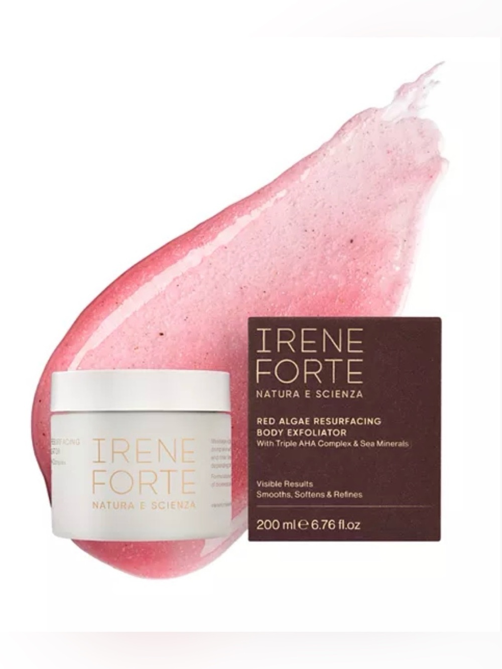 IRENE FORTE Red Algae Resurfacing Body Exfoliator 6.76 oz